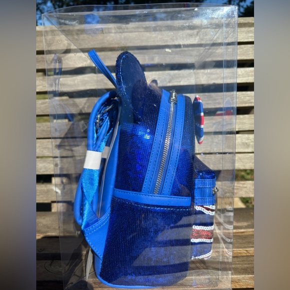 Union Jack Loungefly Backpack - Picture 2 of 7